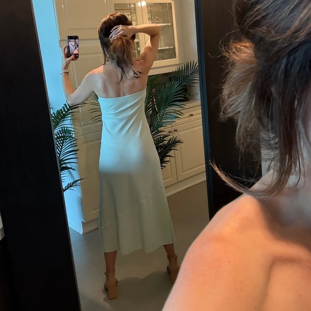 Mint Strapless Maxi Dress, Babaton, US XS - Picture 2 of 5